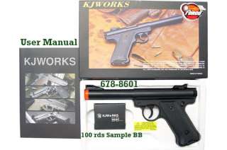 KJW Airsoft MK1 Gas Non blowback Pistol  450FPS+  