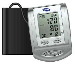   Digital Deluxe Inflate Arm Blood Pressure Monitor Heart ISG 400DAH