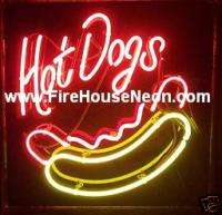 New Hot Dog Neon Sign  