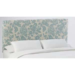  Slipcover Headboard in Canary Robin Size Twin