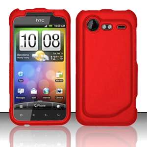 SnapOn Cover Case FOR HTC DROID INCREDIBLE 2 6350 RED R  