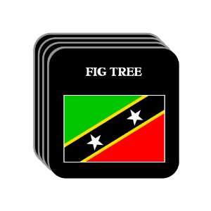  Saint Kitts and Nevis   FIG TREE Set of 4 Mini Mousepad 
