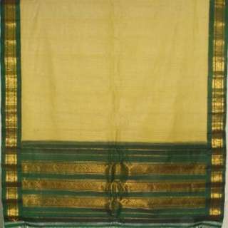 Vinita Premium Gadwal Cotton Sari / Saree fabric  