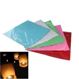  10 Pack Fire Sky Lantern Flying Paper Wish Balloon Color 