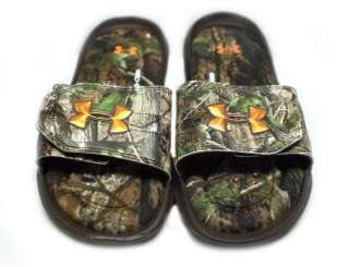 Under Armour Mens Ignite Camo Slide Real Tree/Timber 886450408715 