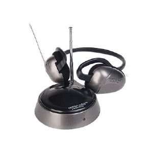    Wireless Transmitter Headphones w/FM Scan Radio Electronics