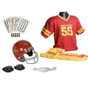  Iowa State Cyclones Football Deluxe Uniform Set   Size 