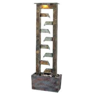   50254SL Aqueduct 2 Light Fountains in Natural Slate