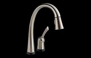 Delta Pilar Touch 980T SS DST Kitchen Faucet   Stainless Steel  