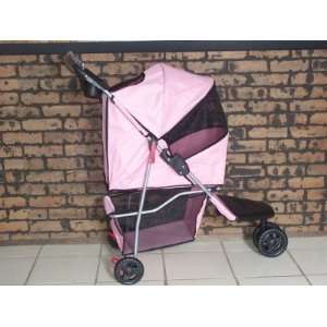 New Pet Stroller Dog Cat Carrier Bed House BT3 Pink 