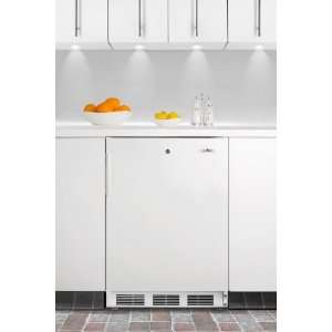   24 Built In Frost free Freezer in White with Front