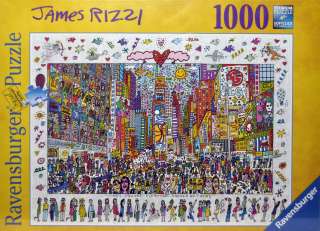 Ravensburger James Rizzi Times Square Jigsaw Puzzle  