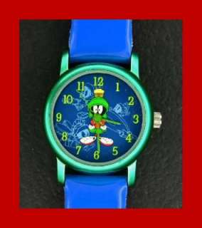 New MARVIN the MARTIAN Fossil WATCH Childs WB Color Keepsake 