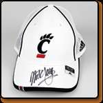 Nick donated his own autographed University of Cincinnati Bearcats cap 