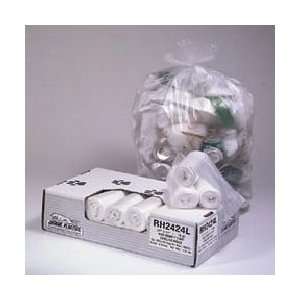   HIGH DENSITY 10 GALLON CORELESS ROLLS GARBAGE BAGS / CAN LINERS 20/50