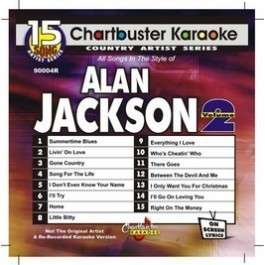CHARTBUSTER KARAOKE cdg90004   Alan Jackson Vol. 2  