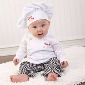  Baby Chef Three Piece Layette in Culinary Themed 