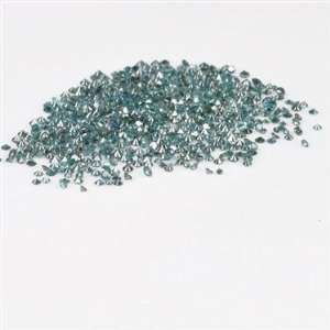   I2 Round Brilliant Cut Loose Blue Diamond Lot Aura Gemstones Jewelry