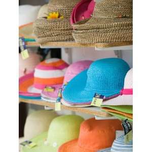  Hats for Sale, Kokkari, Samos, Aegean Islands, Greece 