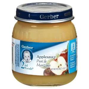 Gerber 2nd Foods Applesauce, 4 oz (Pack Grocery & Gourmet Food