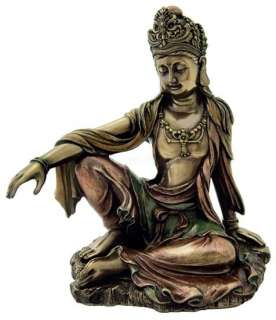 Royal Ease Kuan yin Water Moon Guanyin Statue Sculpture  