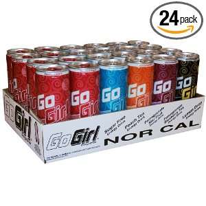 Go Girl Energy Drink Variety Pack, 12.0 Ounce (Pack of 24)  