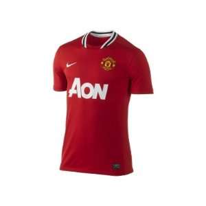   United Youth Replica Home Soccer Jersey   Youth Small 