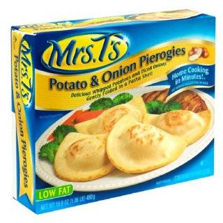 Mrs. TS Potato & Onion Pierogie, 16 oz (Frozen)