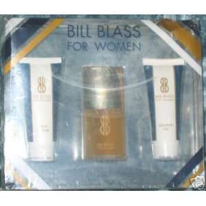 BILL BLASS By Bill Blass For Women EAU DE TOILETTE SPRAY 3.3 OZ & BODY 