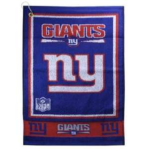    New York Giants Woven Jacquard Golf Towel