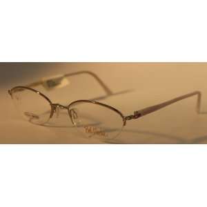 Bob Mackie Ophthalmic Eyewear Metal Oval Rimless 124 301 Lilac