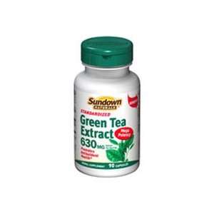   green tea extract 630 mg herbal supplement capsules   90 ea Health