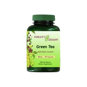  Natures Bloom Green Tea Capsules 300mg (120 count 