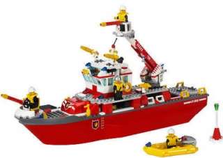 New LEGO City Fire Engine Rescue Boat 7207 ~IT FLOATS~  