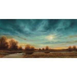  Gregory Williams 48W by 24H  Evening Approaches CANVAS 