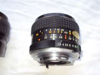 Vivitar Camera Lens 24mm 200mm 75 300mm  