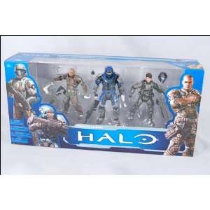    Halo Anniversary Fearless Leaders 3 Pack Figures Toys & Games
