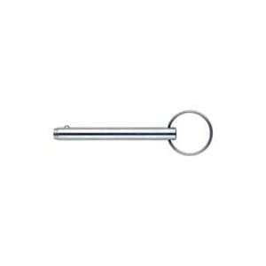  Ring Detent Pin, 1/4 x 2 effective length, 18 8 stainless 