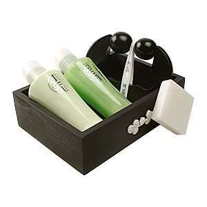  4 Piece Set in Tray with Massager, Green Tea Scent Health 