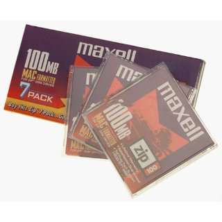  Maxell ZIP Disk MAC (7 Pack) Electronics