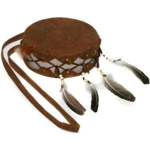 Lets Party By Forum Novelties Inc Large Native Drum / Brown   One Size