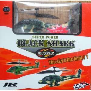  Super Power Black Shark Mini Helicopter Toys & Games
