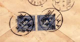 CHINA 1934 REGISTERED COVER TO FRANCE VIA USA,SEE REGISTERED LABEL 