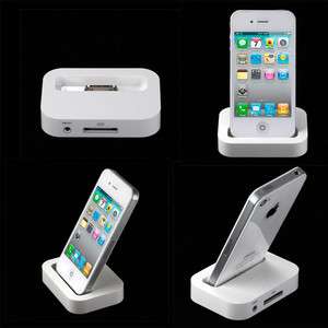   sync Dock Cradle Charger Station Stand Holder for Apple iPhone 4 4G 4S