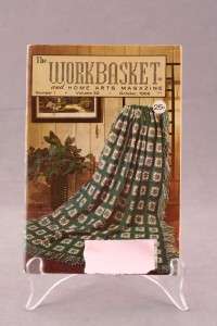 Vintage Lot 6 Workbasket Knitting Crochet 60s Magazines  