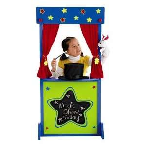  Free Standing 47 Wooden Puppet Performance Theater Toys & Games