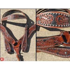   Tack Horse Bridle Headstall Breast Collar 244