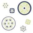 CoCaLo Remov Wall Appliques Moss