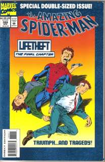 the Amazing Spider Man Comic #388, FOIL 1994 NEAR MINT  