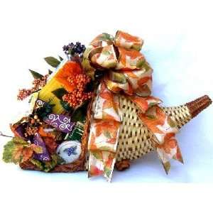 Horn Of Plenty Thanksgiving Gift Basket Grocery & Gourmet Food